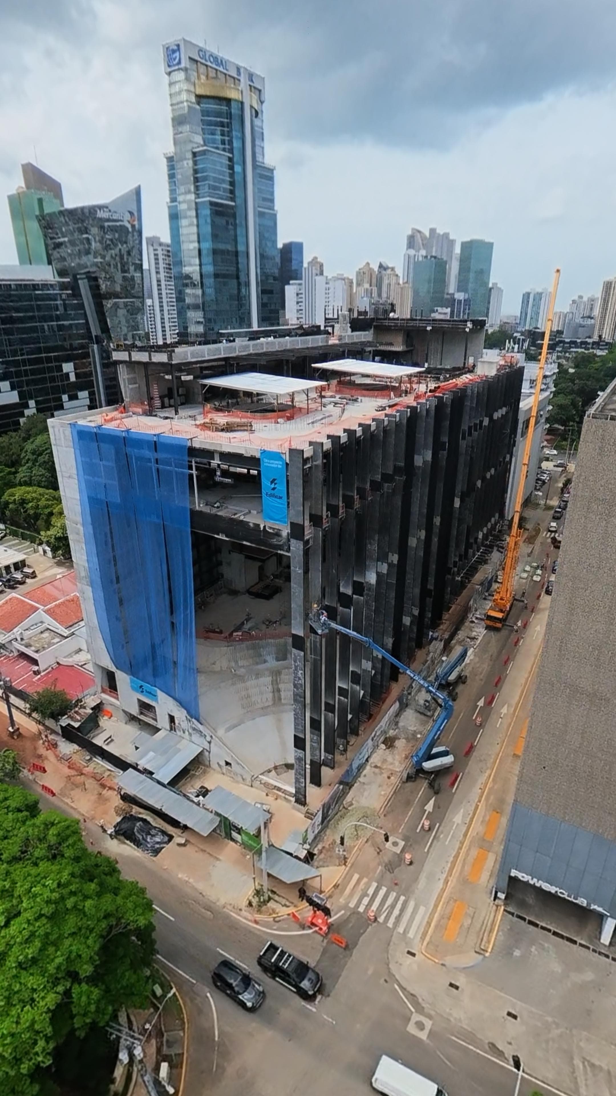 Edificio CAF Región Norte — Estructuras de Acero, Obarrio, Ciudad de Panamá
